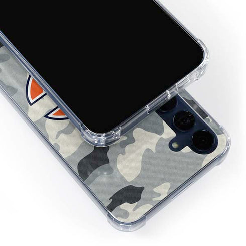 NFL Chicago Bears Camo Galaxy S24 Clear Case
